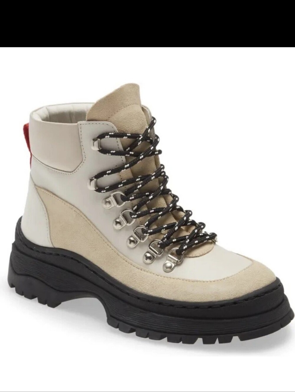Ted Baker Allicia Hiker Boots Leather Suede Designer Outdoor Athletic #817